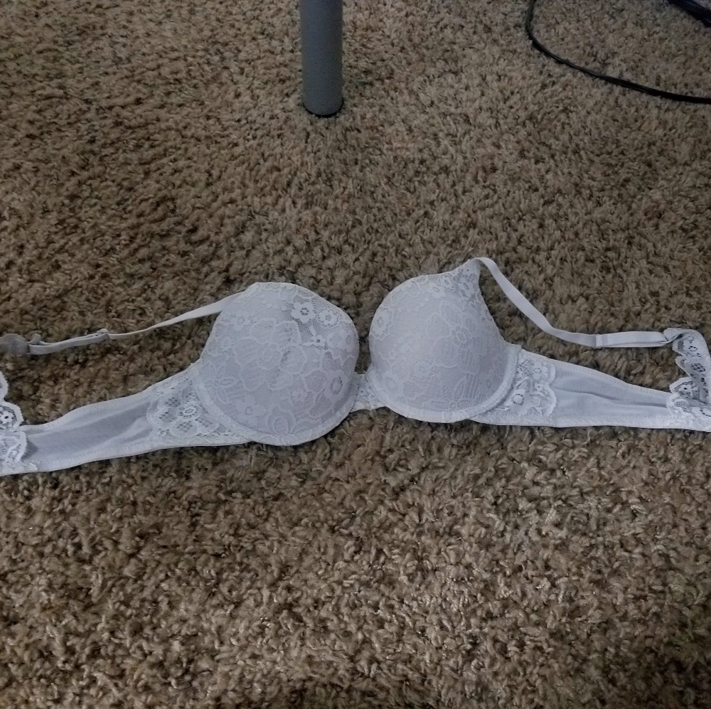 Grey Lace Pushup